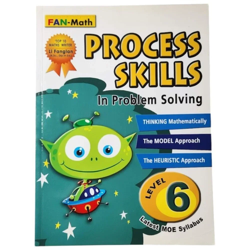 Fan Math Process Skills Level 6 Workbook Book 6th Grade Mathematics 978981072100